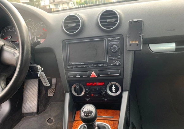 Audi A3 cena 8900 przebieg: 193375, rok produkcji 2005 z Knurów małe 352